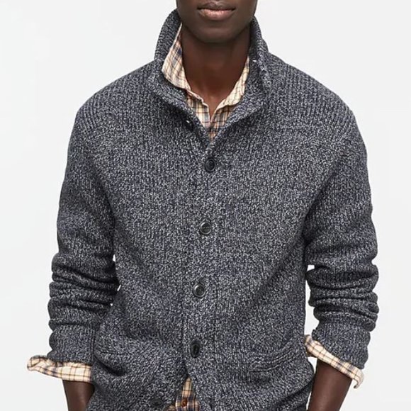 knit top with matching cardigan